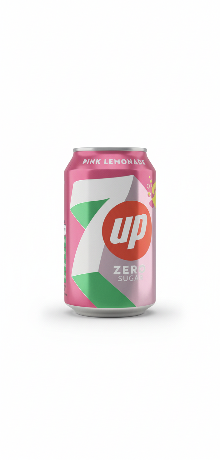 7 UP Pink Lemonade Zero Sugar 330ml