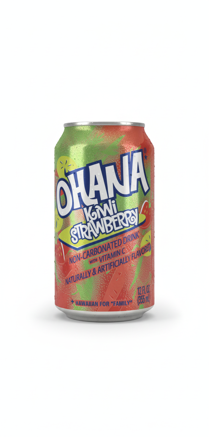Faygo Ohana Kiwi Strawberry 355ml