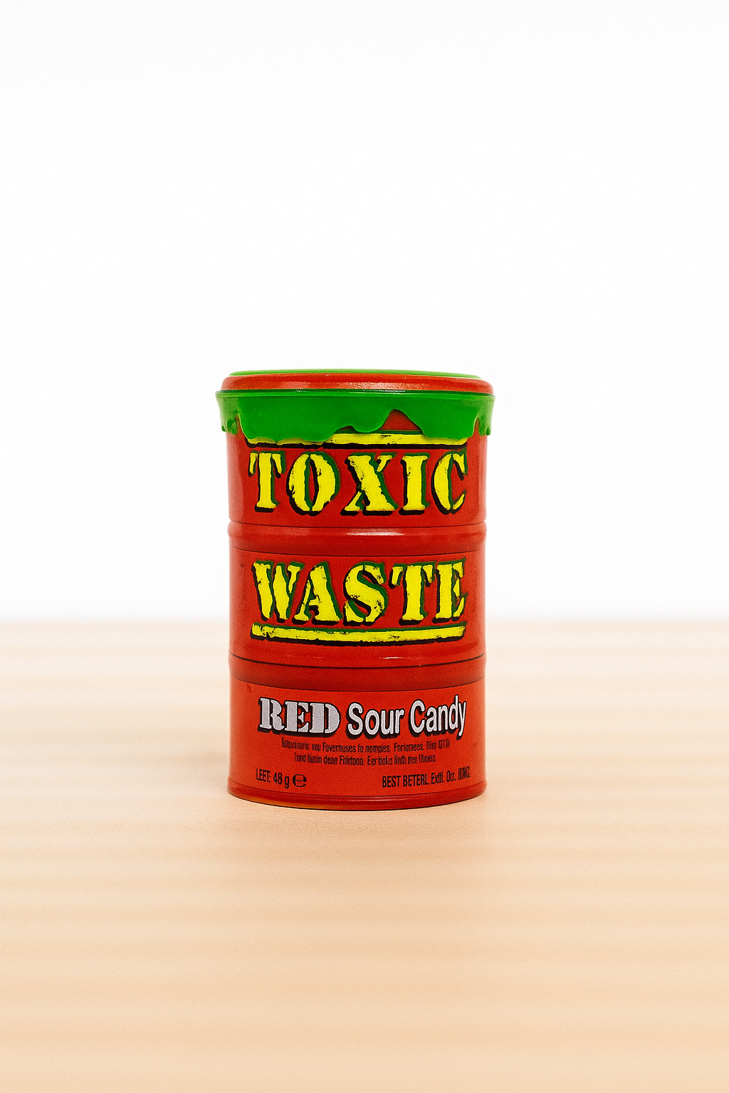 Toxic Waste Red Sour Candy