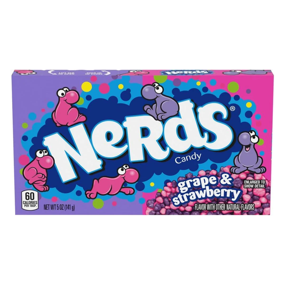 Nerds Box Grape/ Strawberry 141g