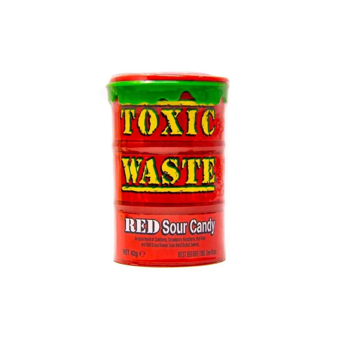 Toxic Waste Red Sour Candy