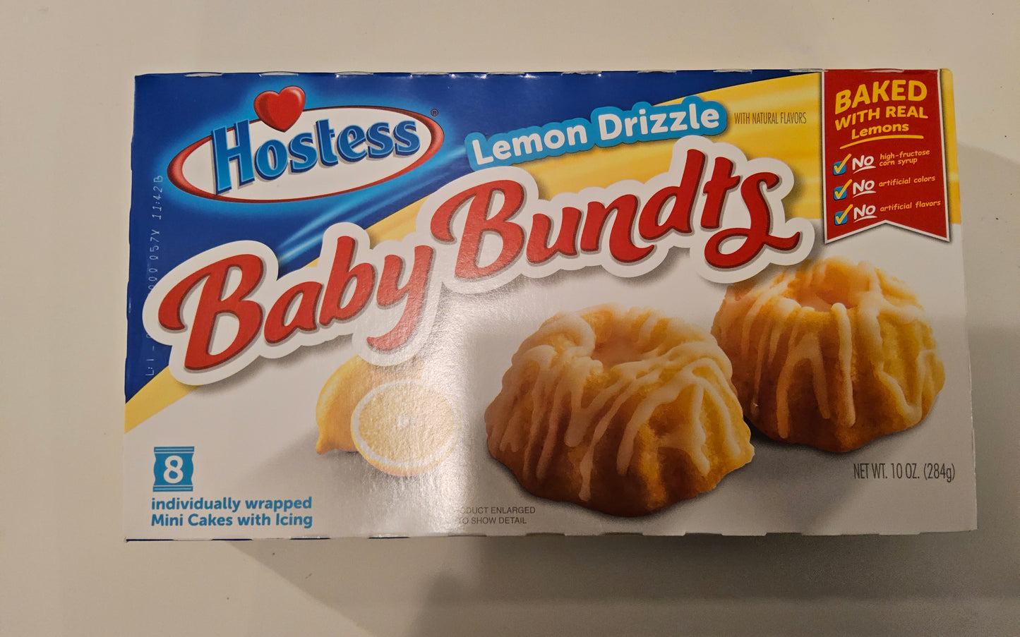 Hostess  Baby Bundts Lemon