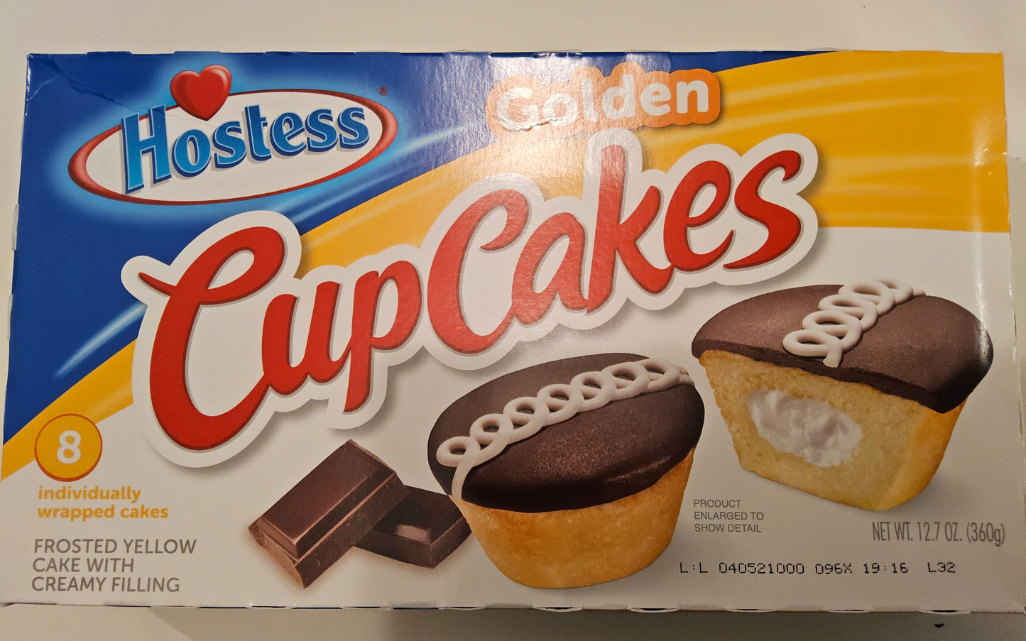 Hostess Golden CupCakes