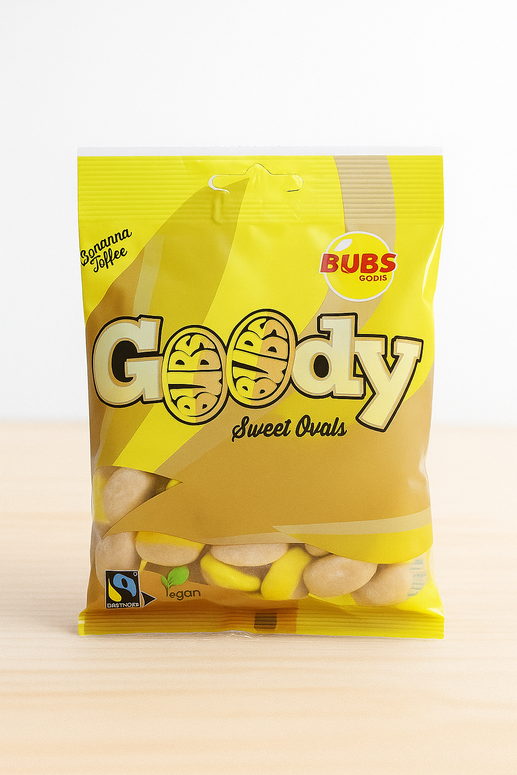 Bubs goody banana Toffee