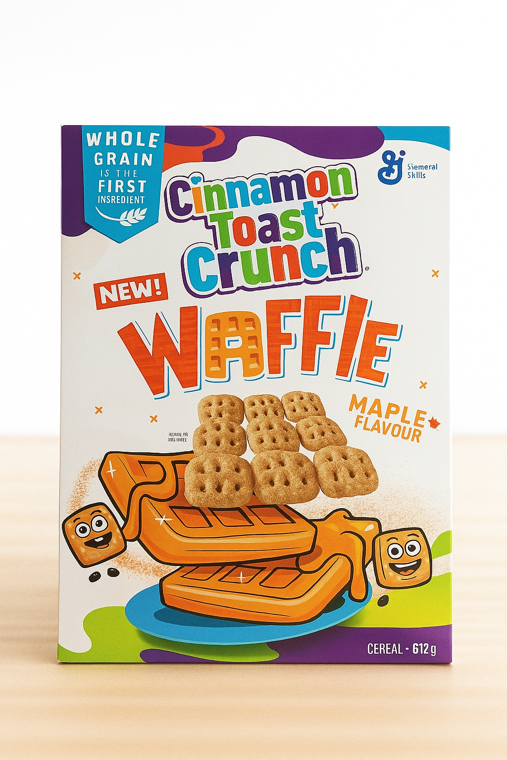 Cinnamon Toast Crunch Waffle