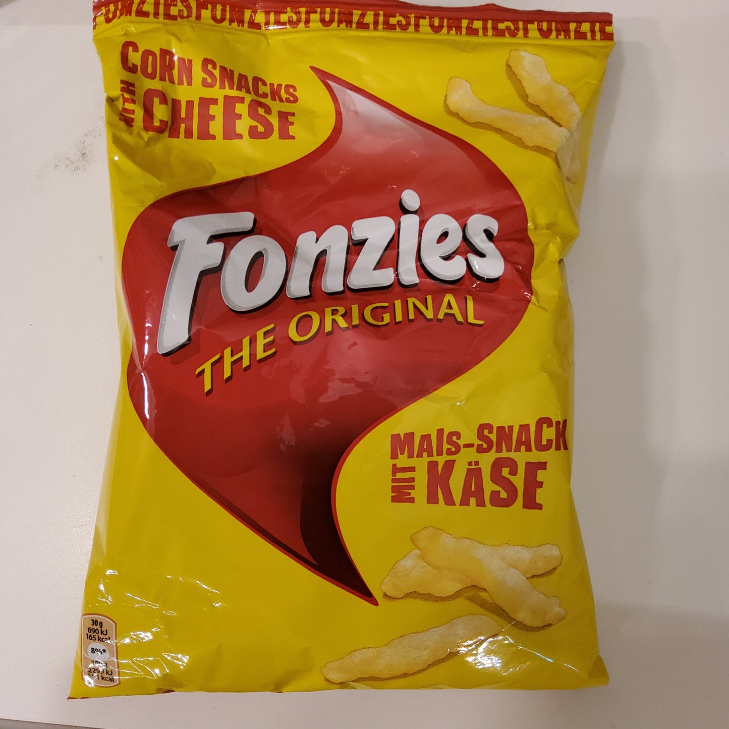 Fonzies Mais-Snack mit Käse