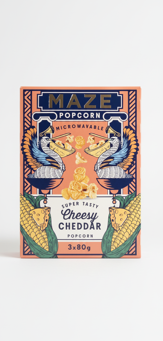MAZE Popcorn 3×80g