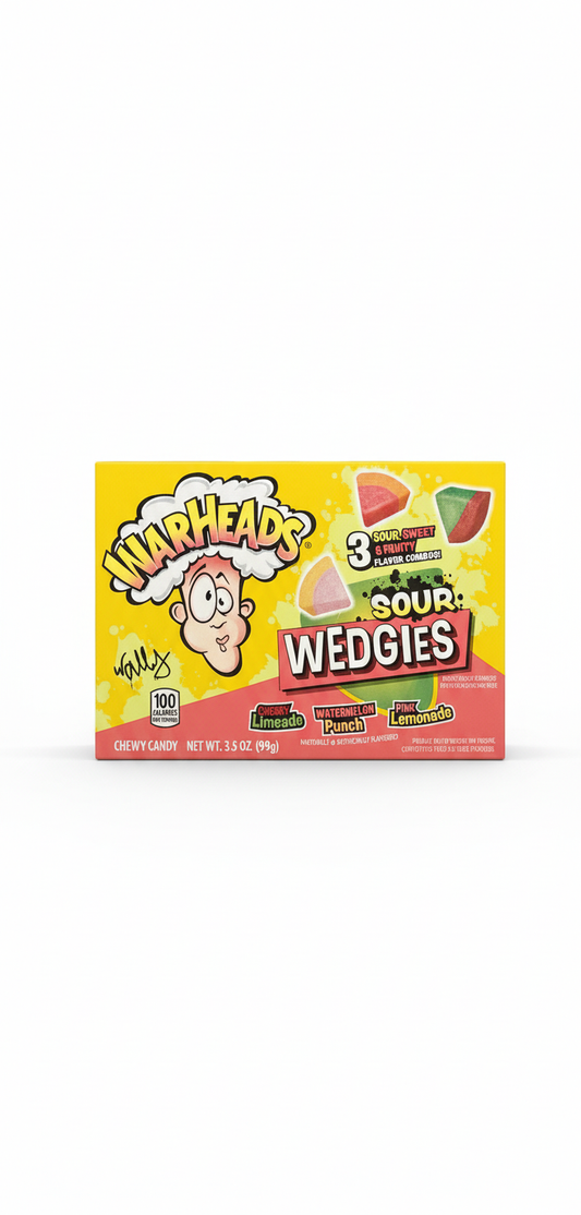 WarHeads sour Wedgies 99g MHD 12/25