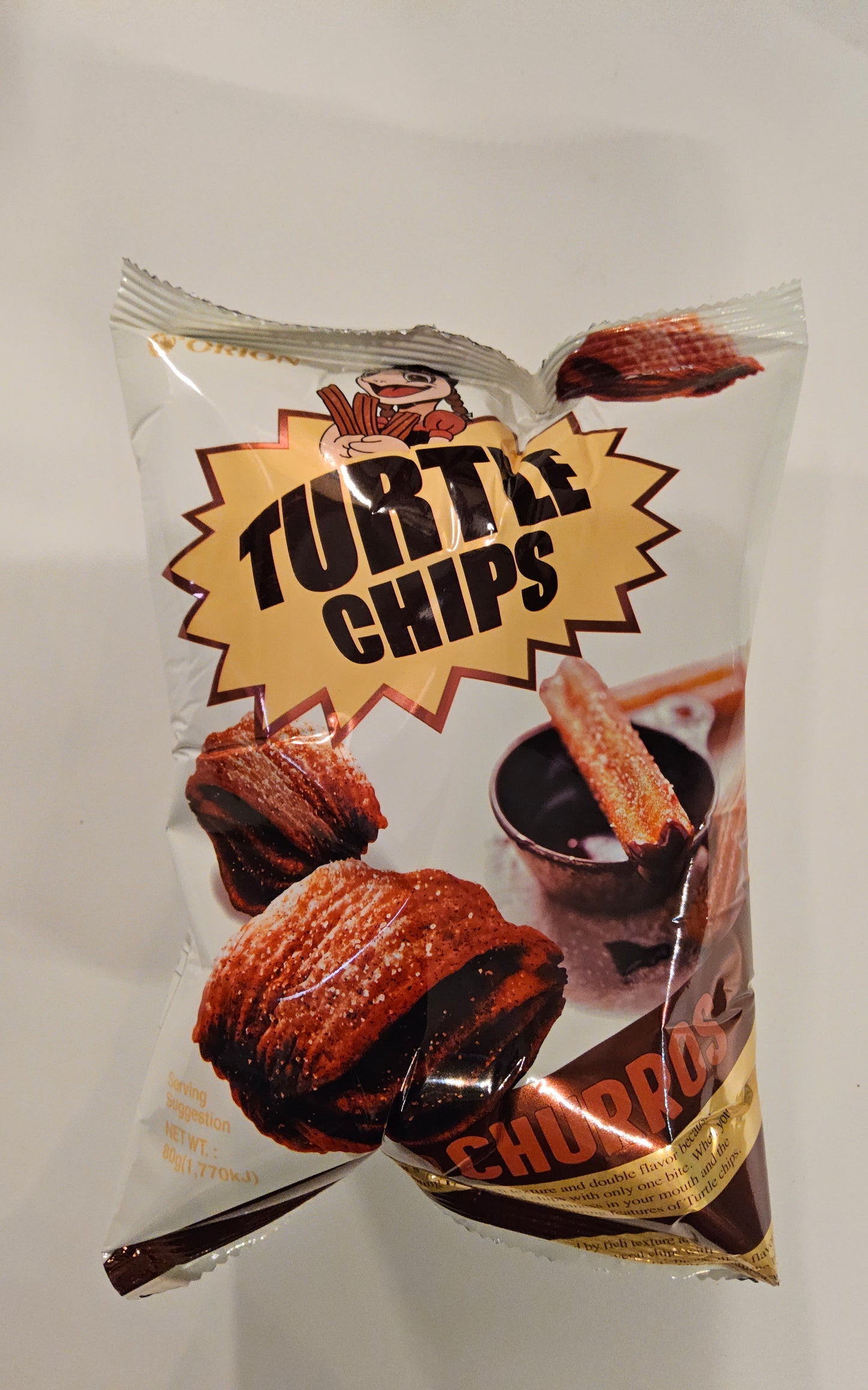 Turtle Chips Choco Churros