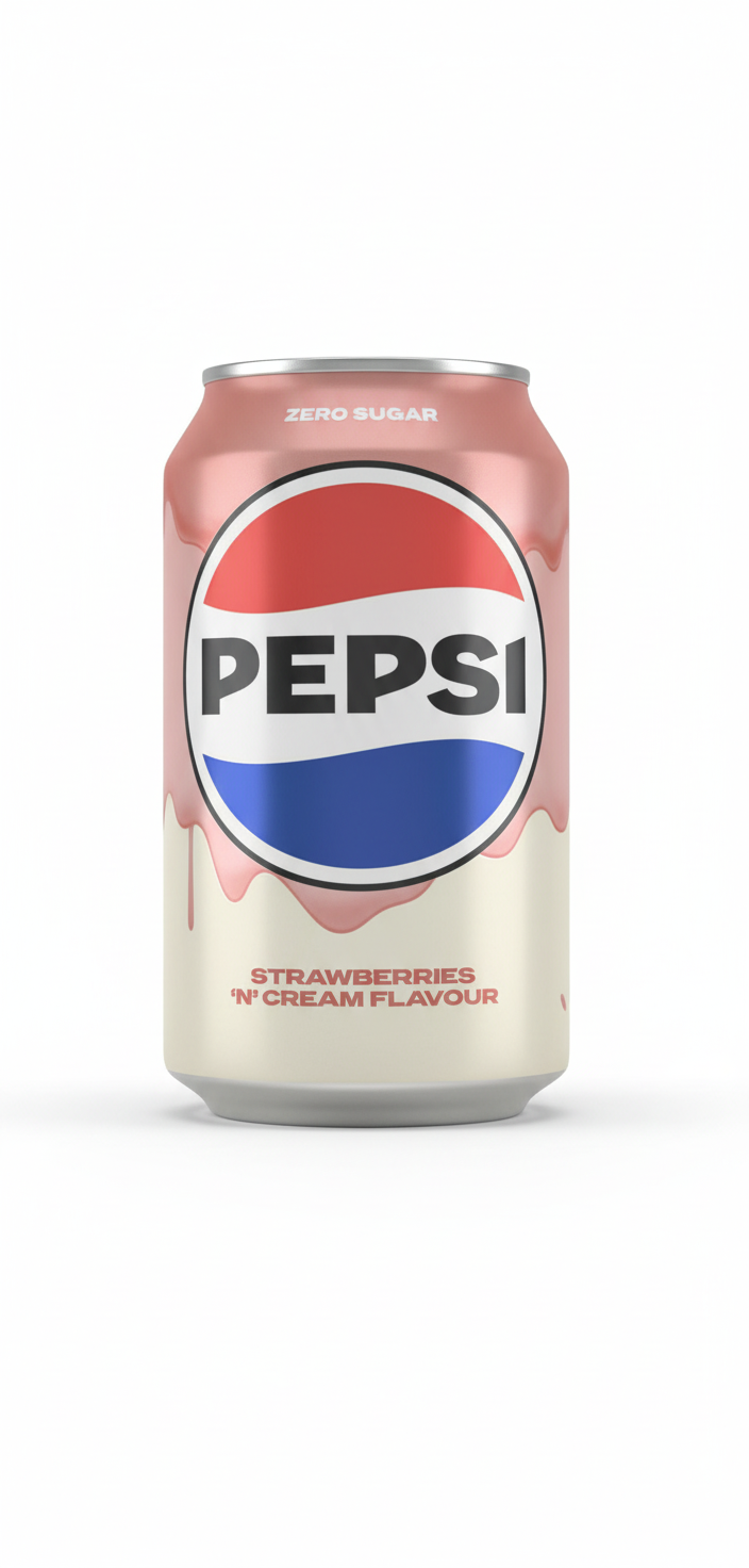 Pepsi Strawberry Cream Flavour 330ml