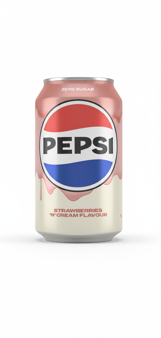 Pepsi Strawberry Cream Flavour 330ml